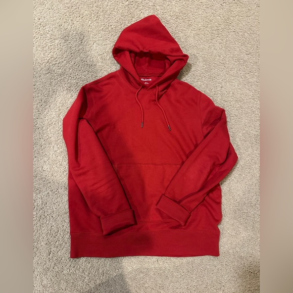 Pullover Hoodie Sweatshirt - cranberry - Picture 4 of 6